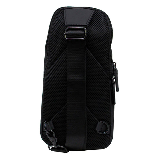 Bandolera Polo Club Para Hombre En Negro - Material PU Premium