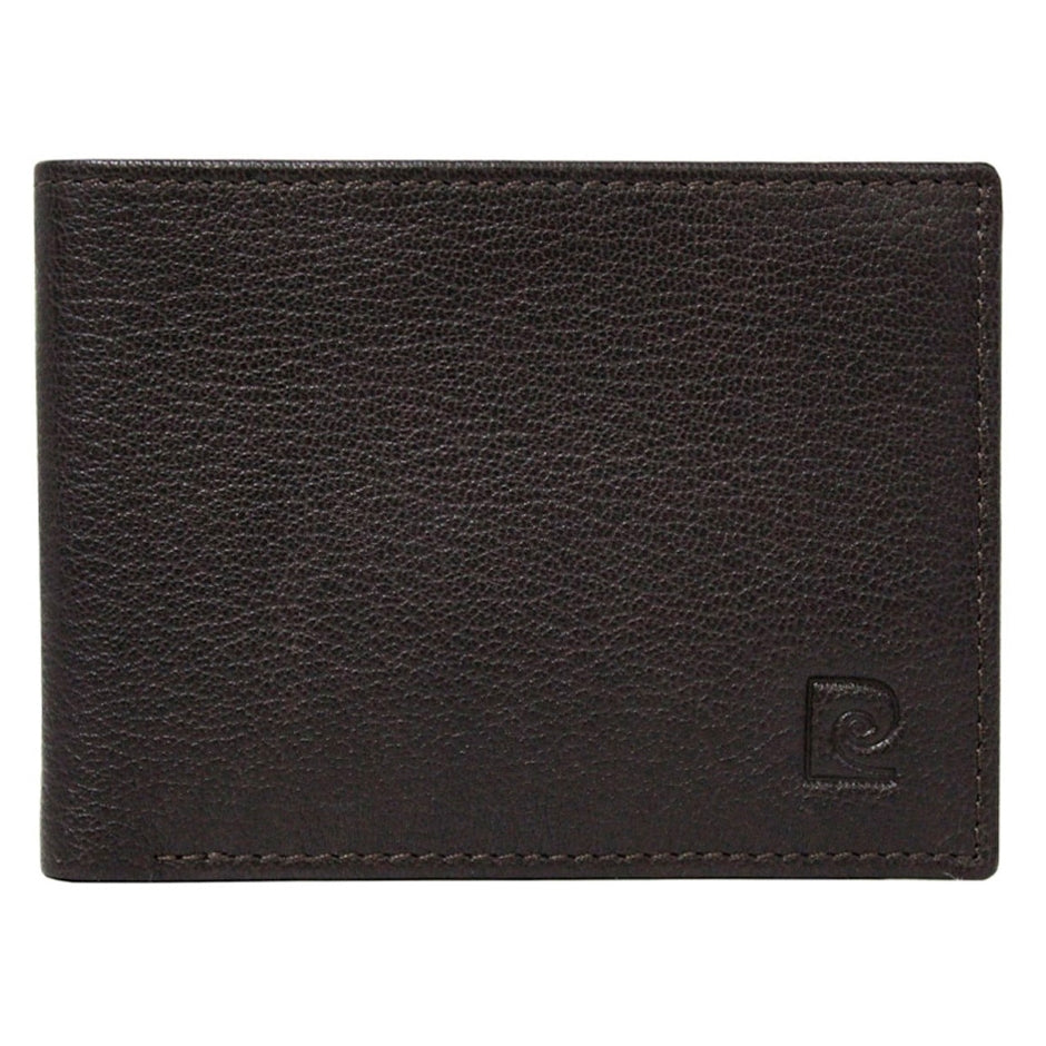 Billetera Texturizada Pierre Cardin En Piel Cognac