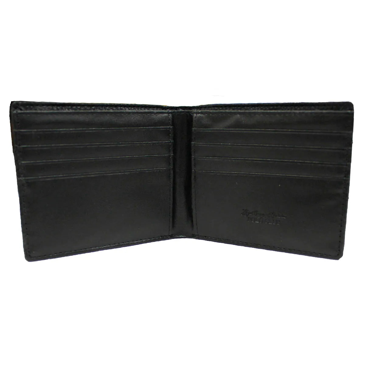 Cartera Polo Club Royal Country - Piel Sintética Texturizada Negra