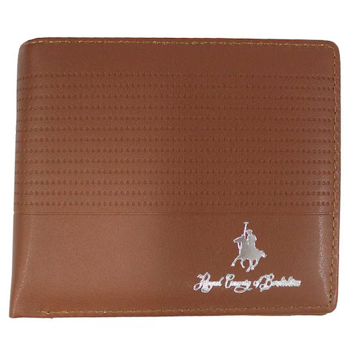 Cartera Royal County of Berkshire - Piel Texturizada Negra Premium