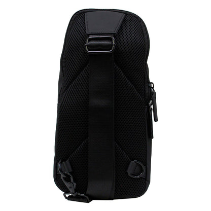 Bandolera Polo Club Para Hombre En Negro - Material PU Premium