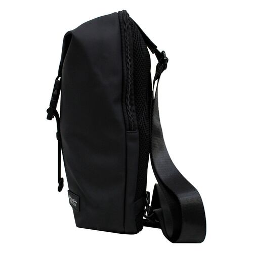 Bandolera Polo Club Para Hombre En Negro - Material PU Premium