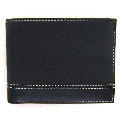 Billetera Ejecutiva Perry Ellis - Piel Auténtica Negro