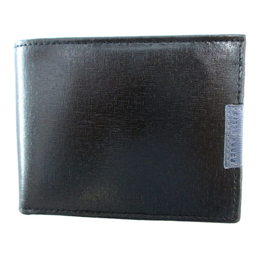 Billetera Clásica Perry Ellis - Piel Premium Negro