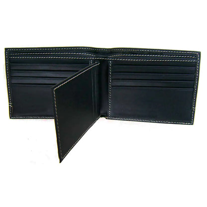 Billetera Ejecutiva Perry Ellis - Piel Auténtica Negro