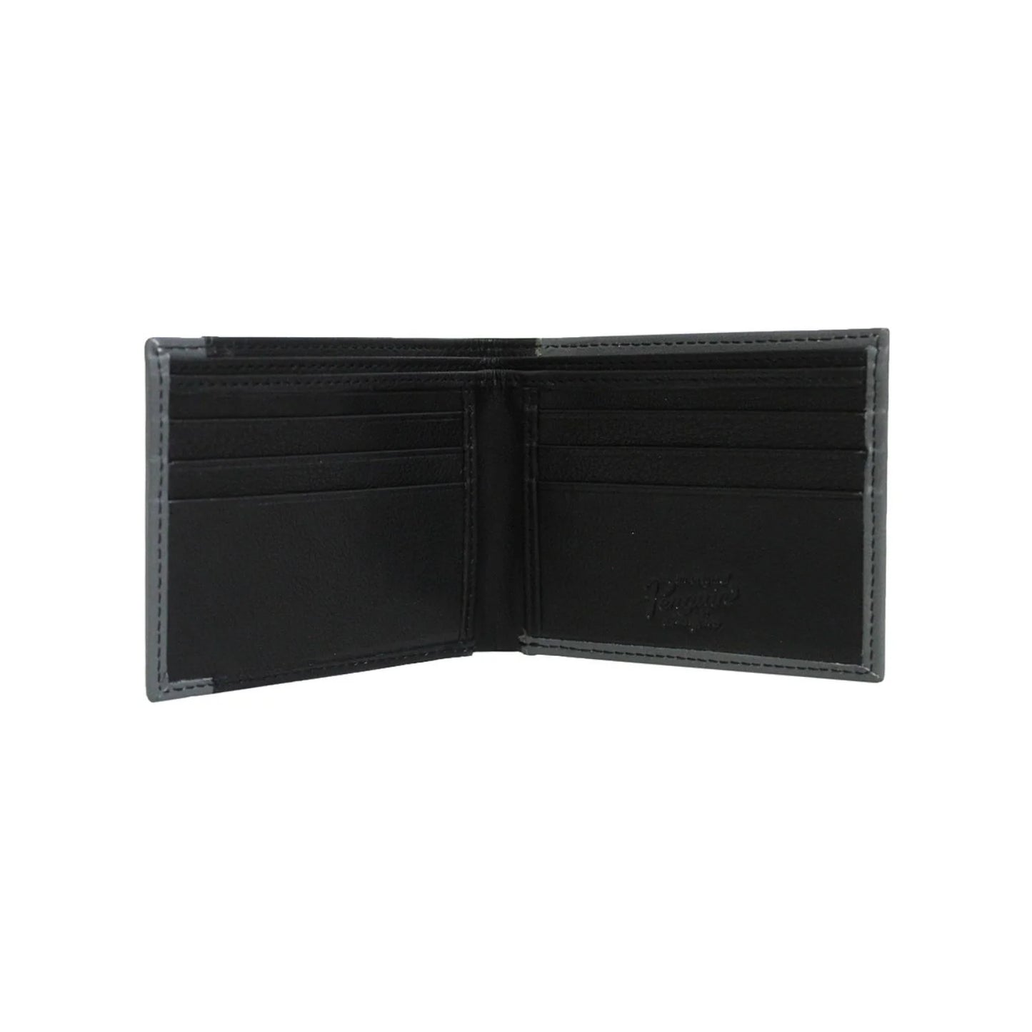 Cartera Iconic En Piel Original Penguin Negro