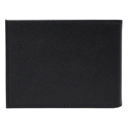 Billetera Reversible Pierre Cardin En Piel Negra