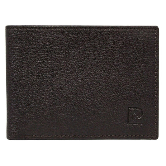 Billetera Texturizada Pierre Cardin En Piel Cognac