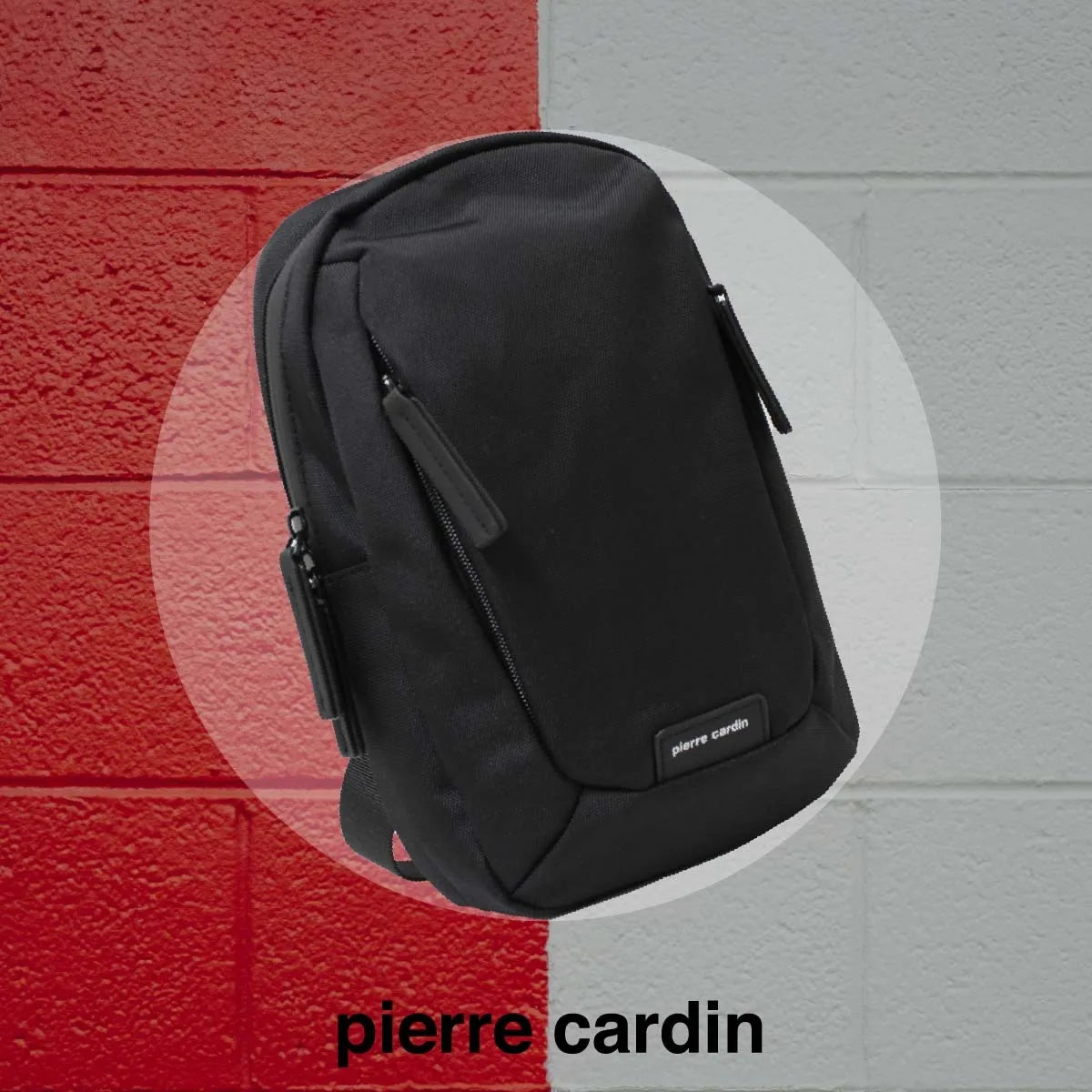 Pierre Cardin Crossbody Bag Gran Capacidad - Forro Anti-Golpes